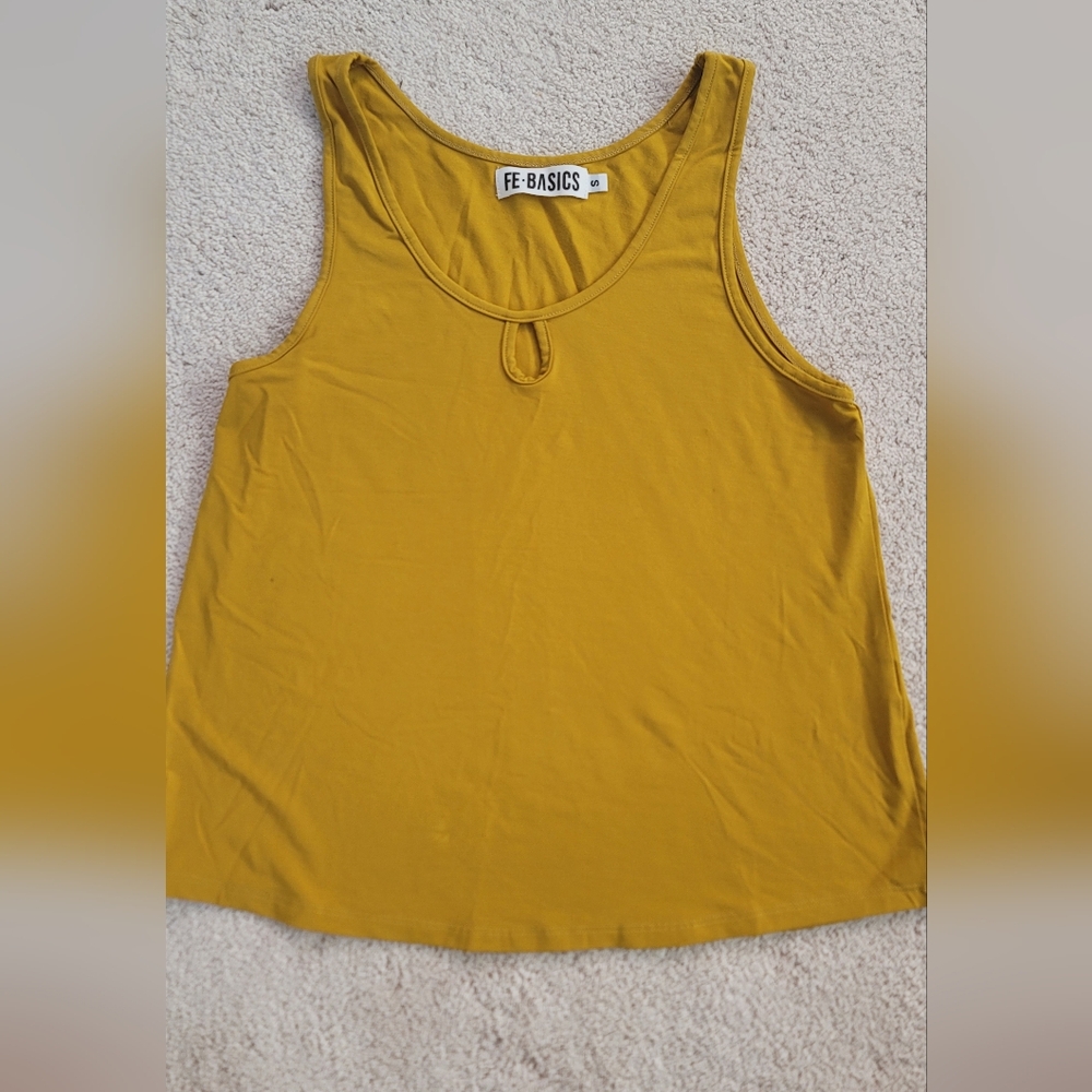 Women's Mustard Tank Top